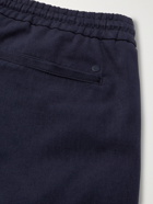 NN07 - Seb Lyocell Drawstring Shorts - Blue