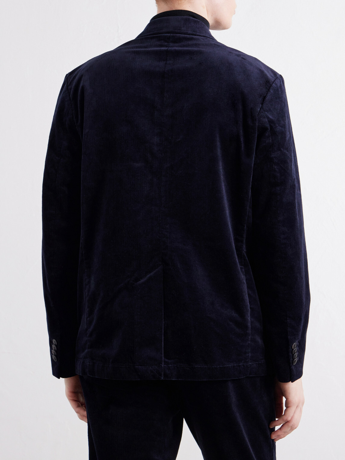 Sunspel - Cotton-Blend Corduroy Blazer - Blue