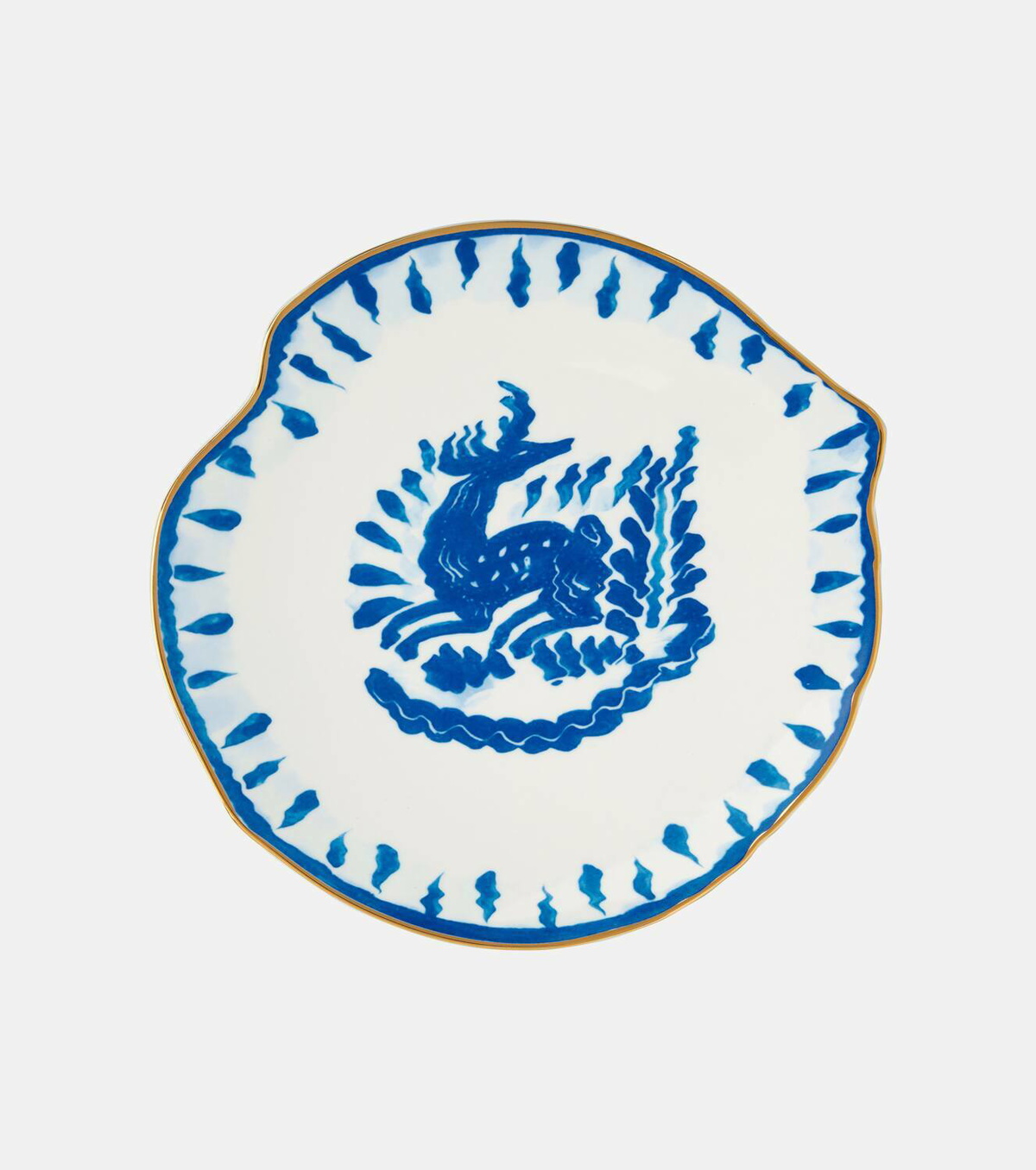 Seletti x Diesel Living Classics on Acid Deer dessert plate