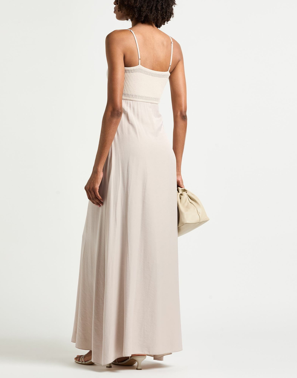 Peserico Womens Maxi dress Taupe