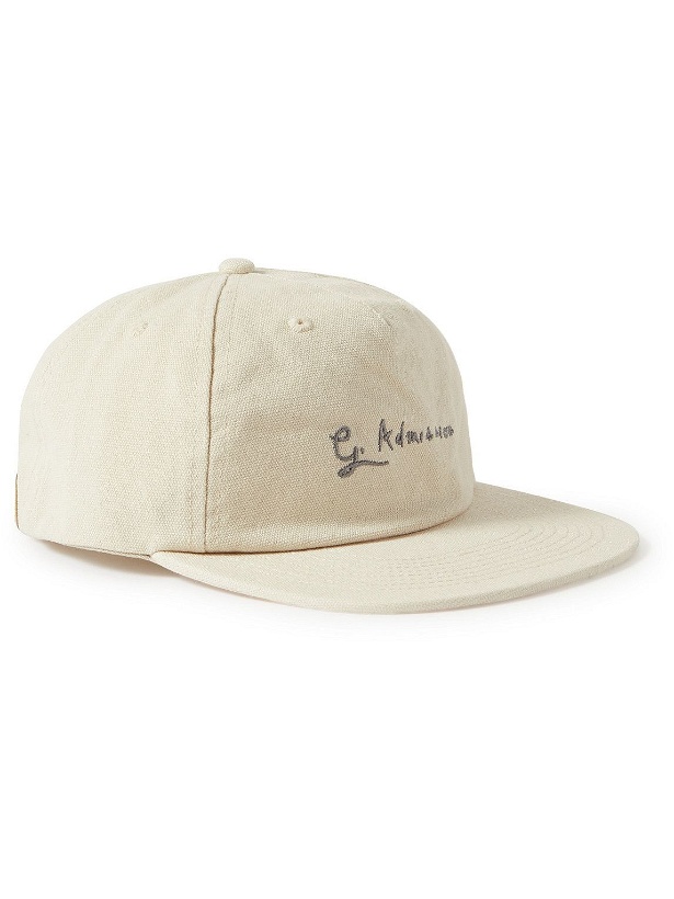 Photo: GENERAL ADMISSION - Logo-Embroidered Cotton-Canvas Baseball Cap