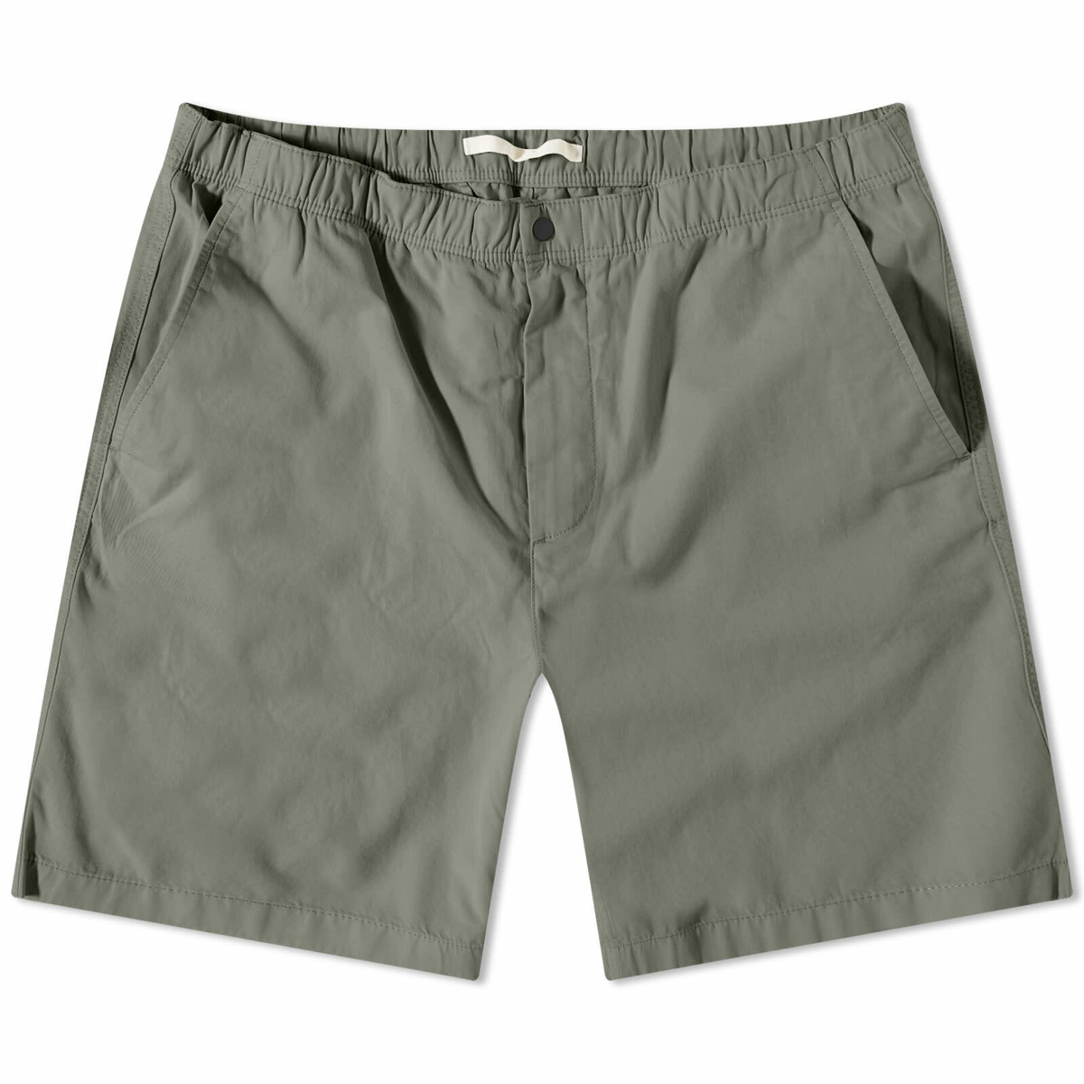 Norse Projects Men's Ezra Light Twill Short in Dried Sage Green Norse ...