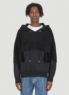 DRx FARMAxY FOR LN-CC Upcycled Crochet Hooded Sweatshirt