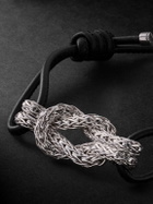 John Hardy - Love Knot Leather and Sterling Silver Bracelet - Silver