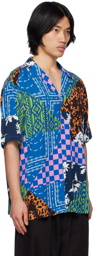 Marcelo Burlon County of Milan Multicolor Mix&Match Hawaii Shirt