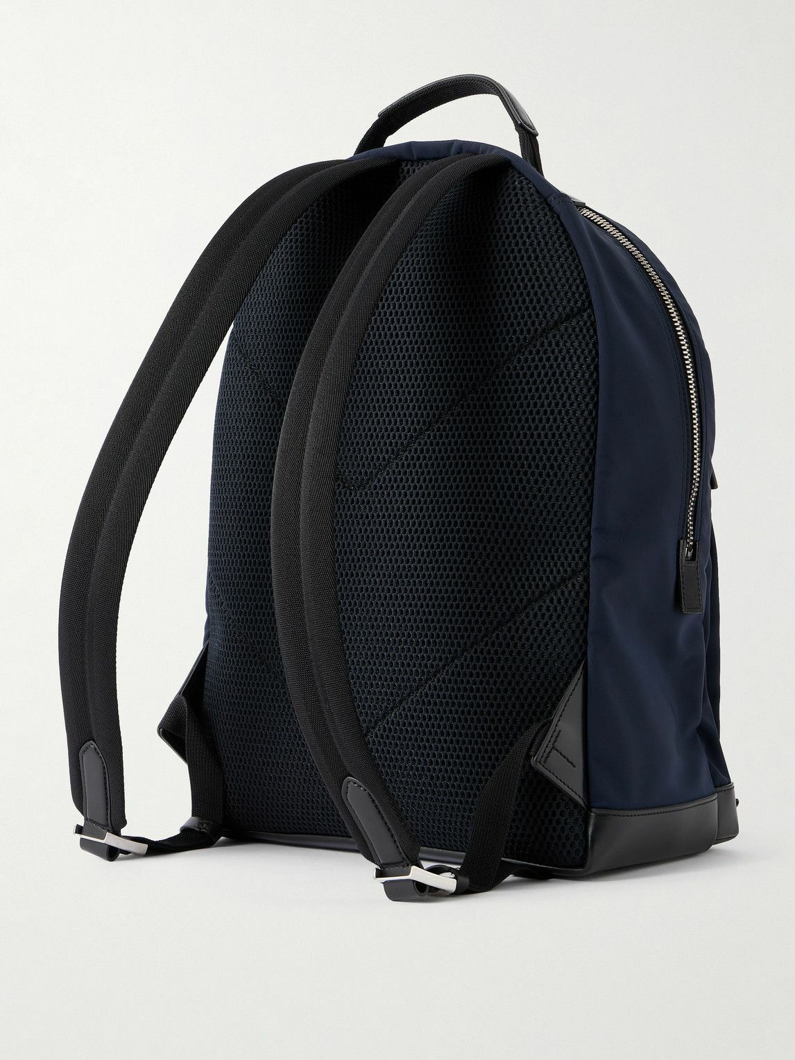 TOM FORD - Leather-Trimmed Nylon Backpack