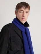 William Lockie - Ribbed Cashmere Scarf