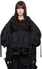 Junya Watanabe Black Paneled Jacket