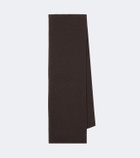 The Row Querta cashmere, alpaca, and silk scarf