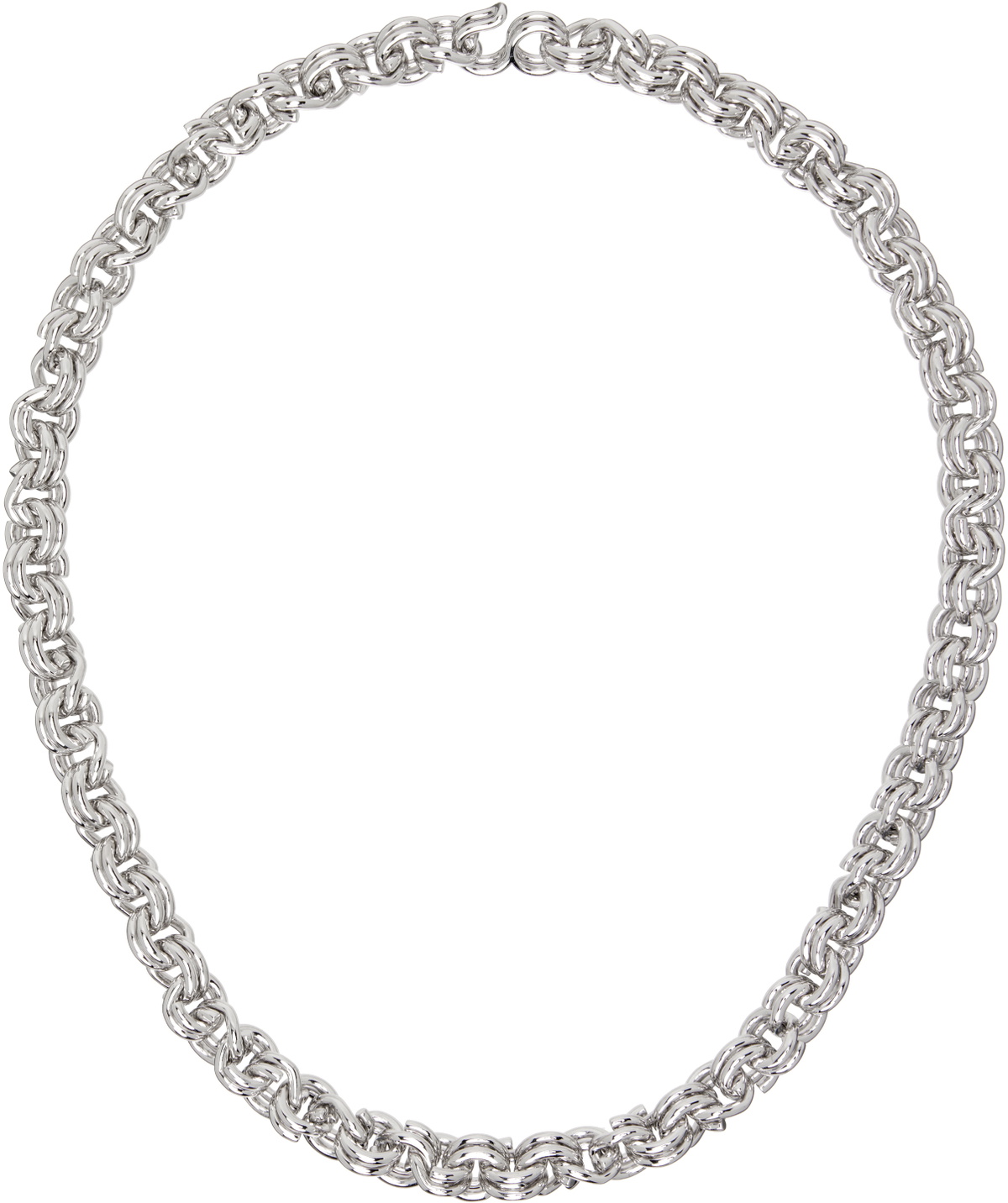 OUIE Silver Keychain Necklace