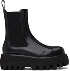 McQueen Black Sofa Chelsea Boots