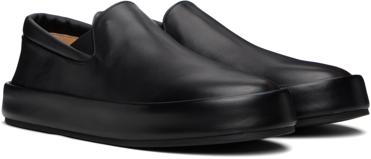 Marsèll Black Cassapelle Slip-On Sneakers