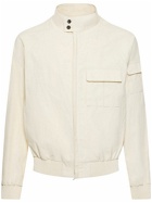 FERRAGAMO Zipped Linen Jacket
