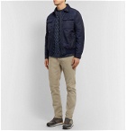 Tod's - Slim-Fit Shell Bomber Jacket - Blue