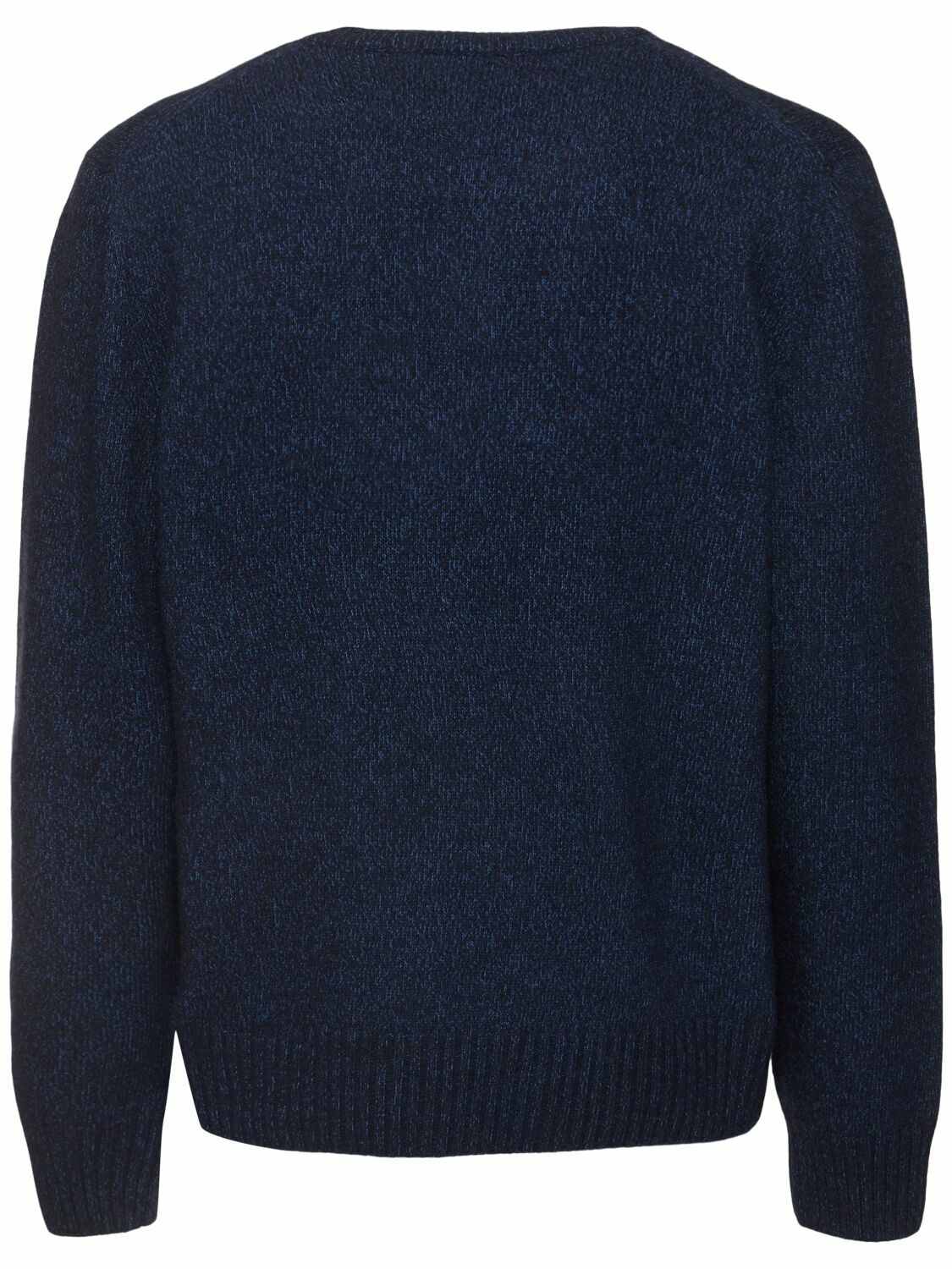 ALEXANDER MCQUEEN Wool Blend Knit Sweater Alexander McQueen