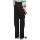 Wonders Black Utility Cargo Trousers