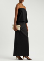 Aexae Strapless Woven top Black