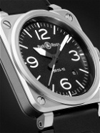 Bell & Ross - BR 03-92 Automatic 42mm Stainless Steel and Rubber Watch