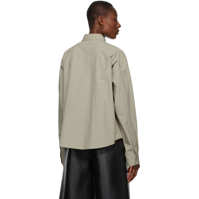 Balenciaga Taupe Swing Shirt Balenciaga