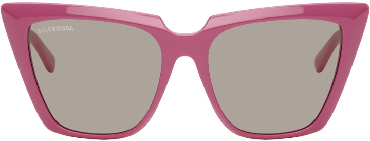 Photo: Balenciaga Pink Cat-Eye Sunglasses