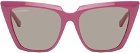 Balenciaga Pink Cat-Eye Sunglasses