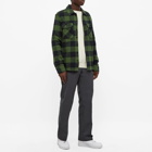 Dickies Men's New Sacramento Check Shirt in Pine Green