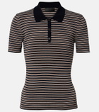 Nili Lotan Gemmatta striped cotton polo shirt