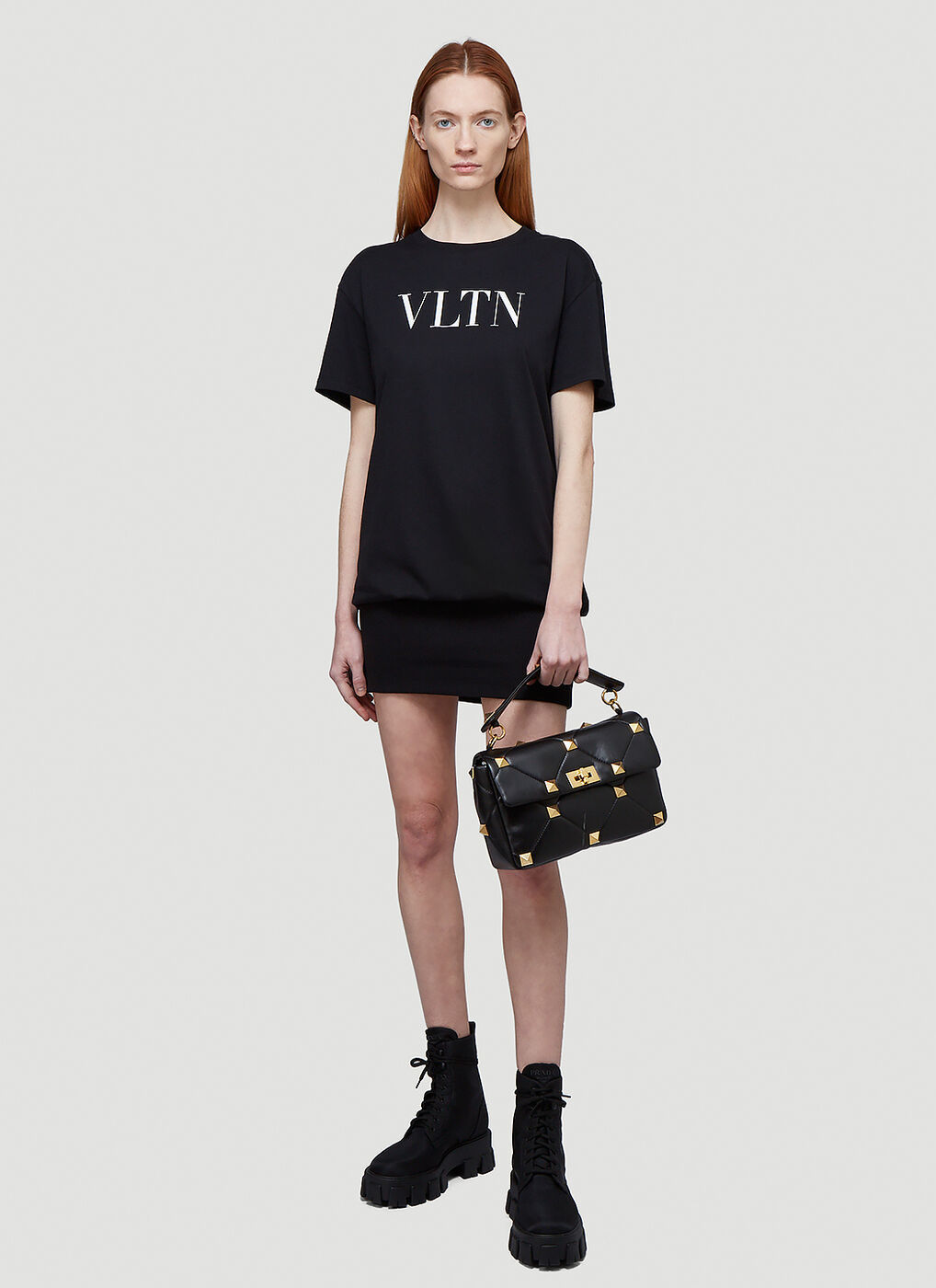 VLTN T-Shirt in Black Valentino