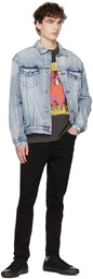 Ksubi Blue Oh G Denim Jacket