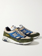 New Balance - 1500 Suede, Leather and Mesh Sneakers - Green