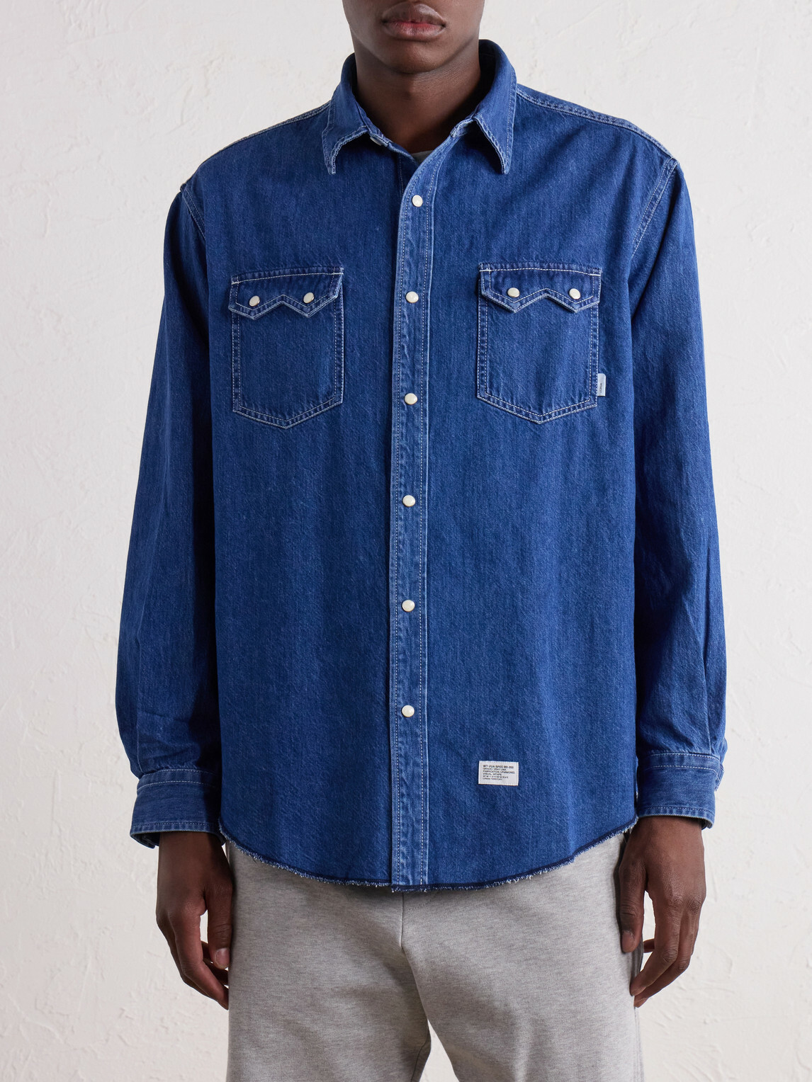 WTAPS - Allman Denim Shirt - Blue