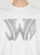 Gothic Logo T-Shirt in White