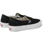 Vans - OG Classic LX Canvas Slip-On Sneakers - Black