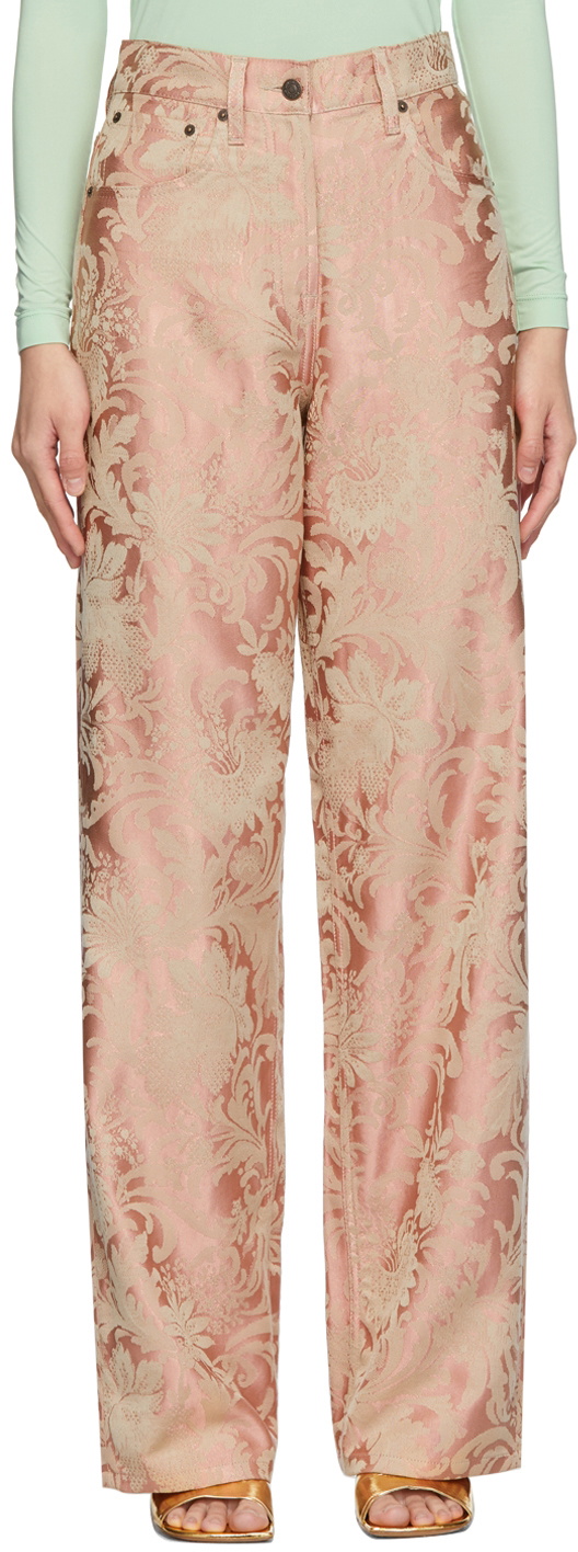 Dries Van Noten Jacquard Pinel Trousers Dries Van Noten