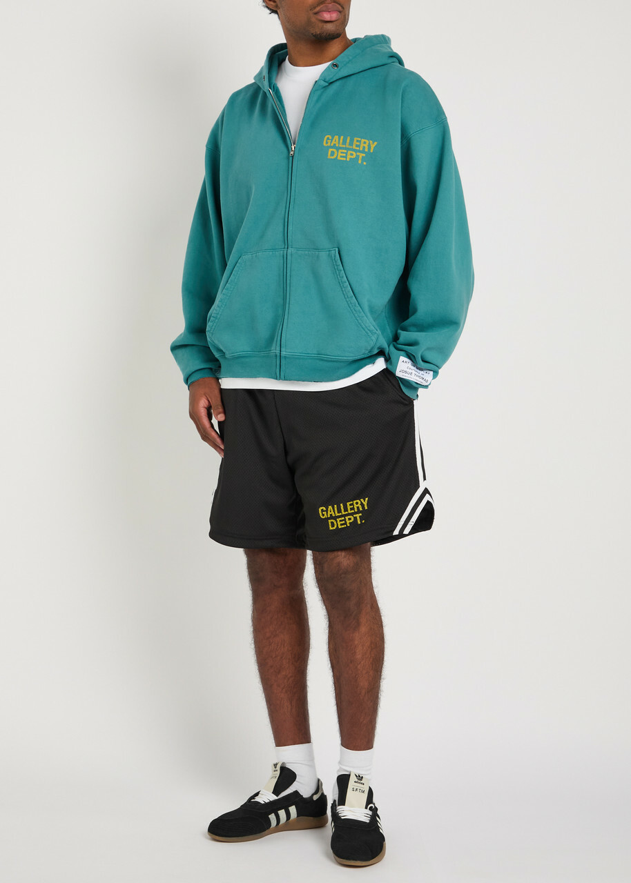 Gallery Dept. Striped Mesh Shorts Black