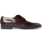 Hugo Boss - Kensington Leather Derby Shoes - Men - Dark brown