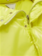 Bottega Veneta - Quilted Padded Nylon Hooded Jacket - Green
