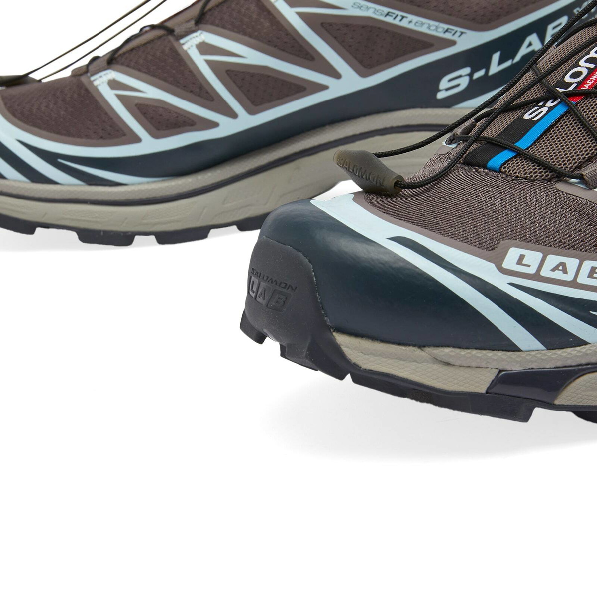 Salomon XT-6 Sneakers in Plum Kitten/India Ink/Ballad Blue