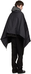 Fumito Ganryu Black Schlafsack Insulated Coat