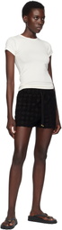 AMIRI Black MA Quad Toweling Shorts