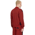 Vivienne Westwood Red & Navy Alien Track Jacket