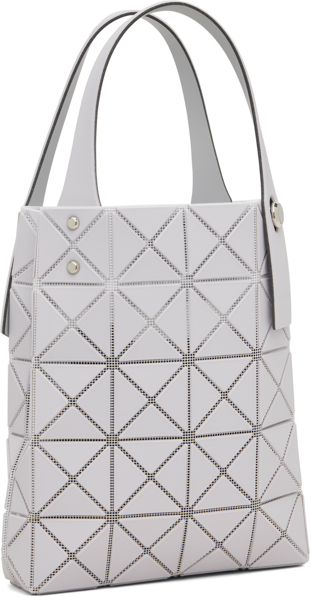 BAO BAO ISSEY MIYAKE Gray Prism Plus Pouch