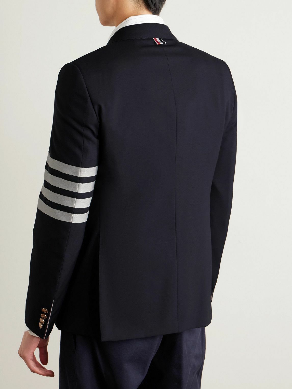 Thom Browne - Slim-Fit Striped Wool Blazer - Blue