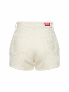 KENZO PARIS - Cotton Denim Shorts