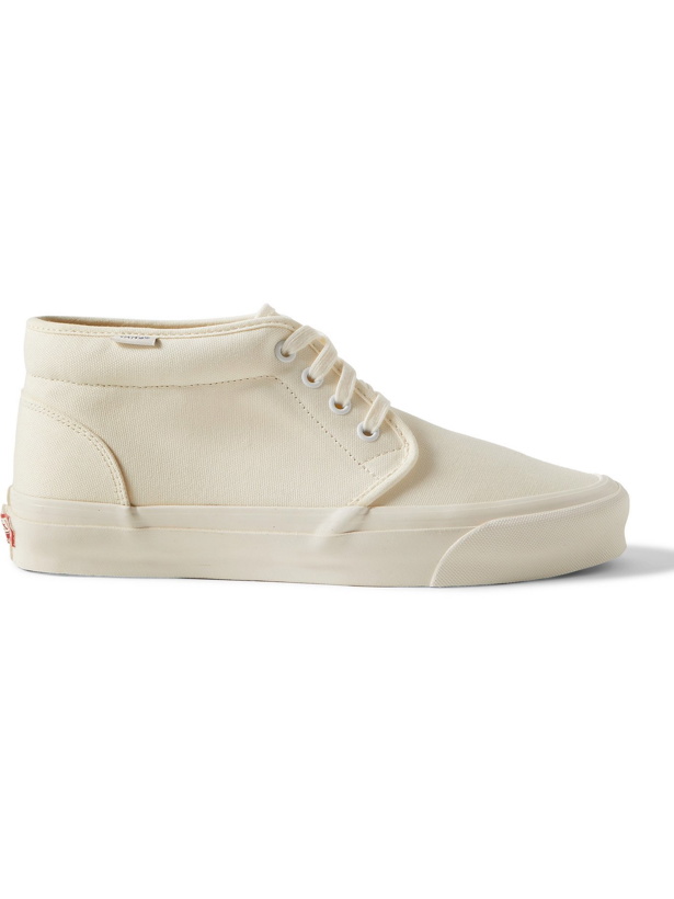 Photo: Vans - OG Chukka LX Canvas High-Top Sneakers - Neutrals - UK 5