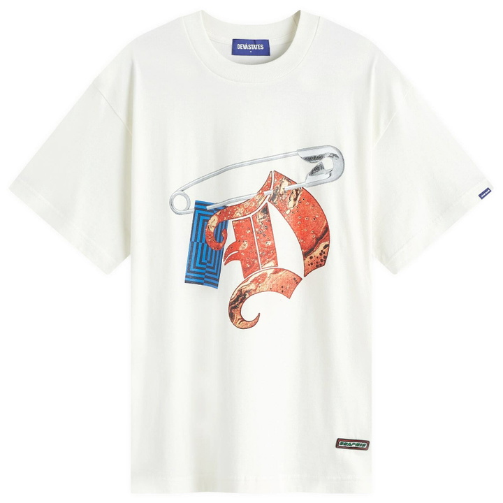 Photo: Deva States Men's Micro T-Shirt in Off White