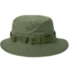 OrSlow - Webbing-Trimmed Cotton-Ripstop Bucket Hat - Green