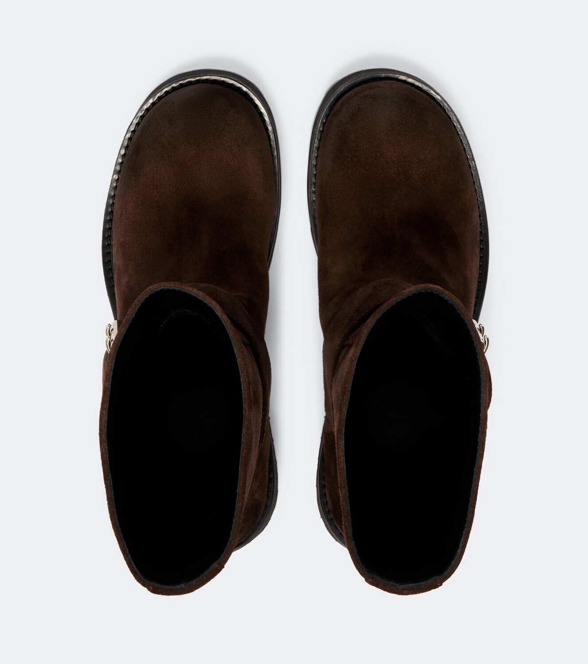 Balenciaga Venom suede biker boots