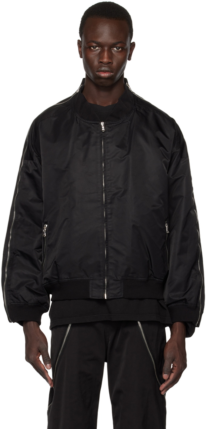 FFFPOSTALSERVICE Black MA-1 Bomber Jacket