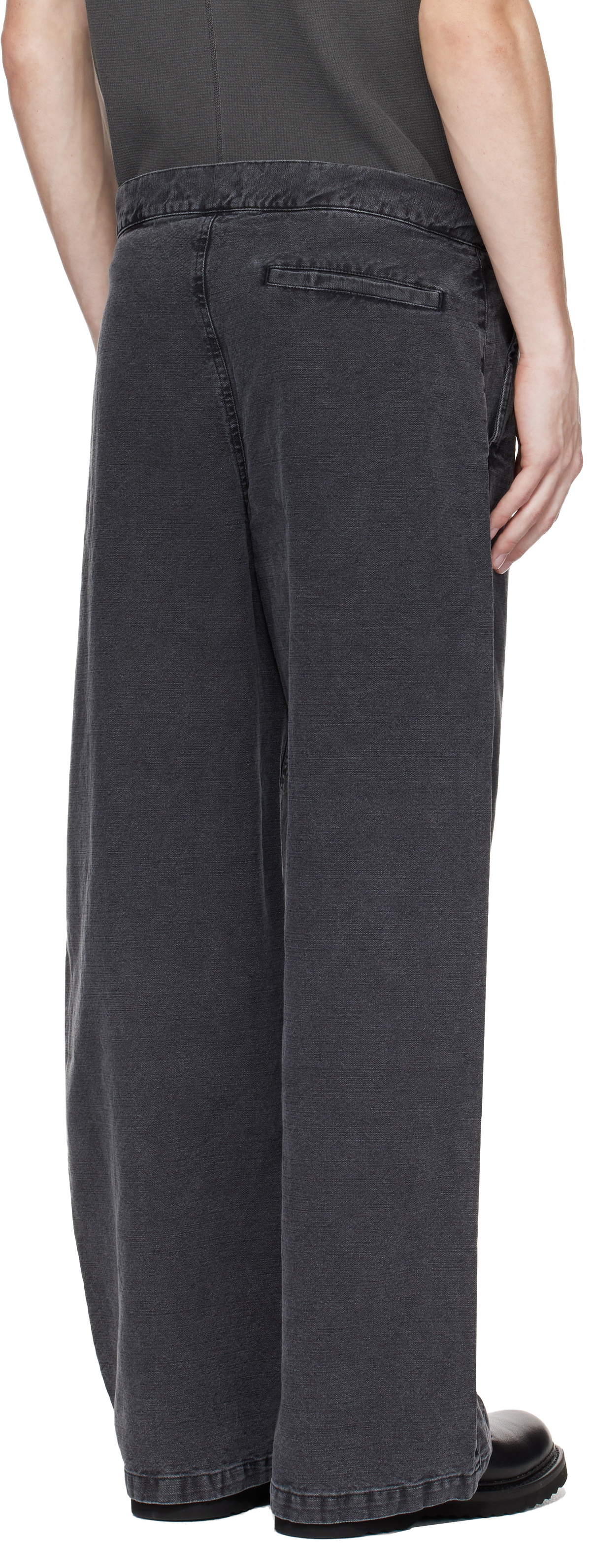OUR LEGACY Gray Stern Chino Trousers Our Legacy